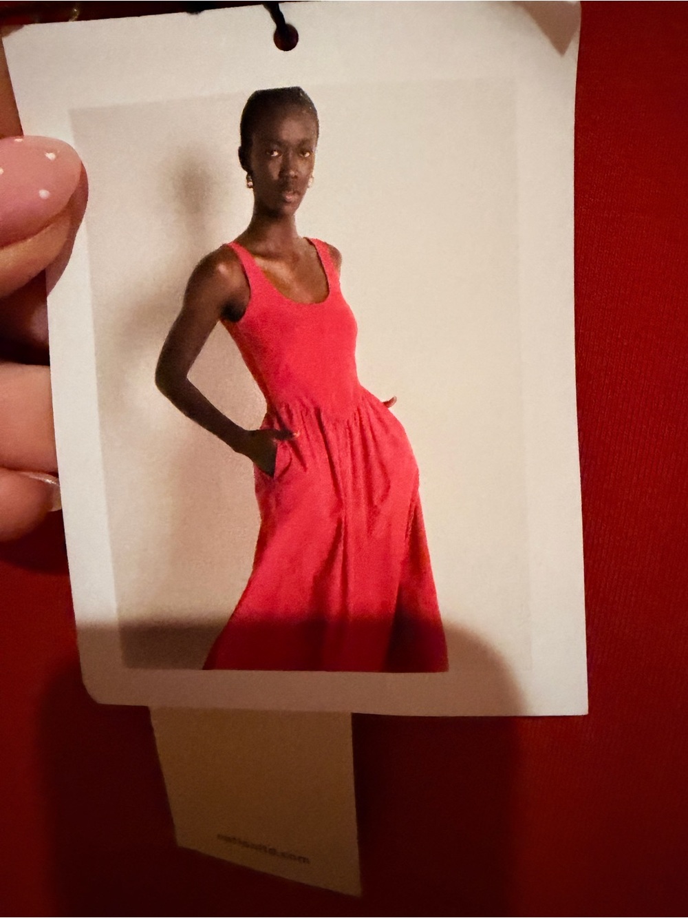 Nation LTD Coral-Pink Sleeveless Midi Dress - Picture 3 of 7